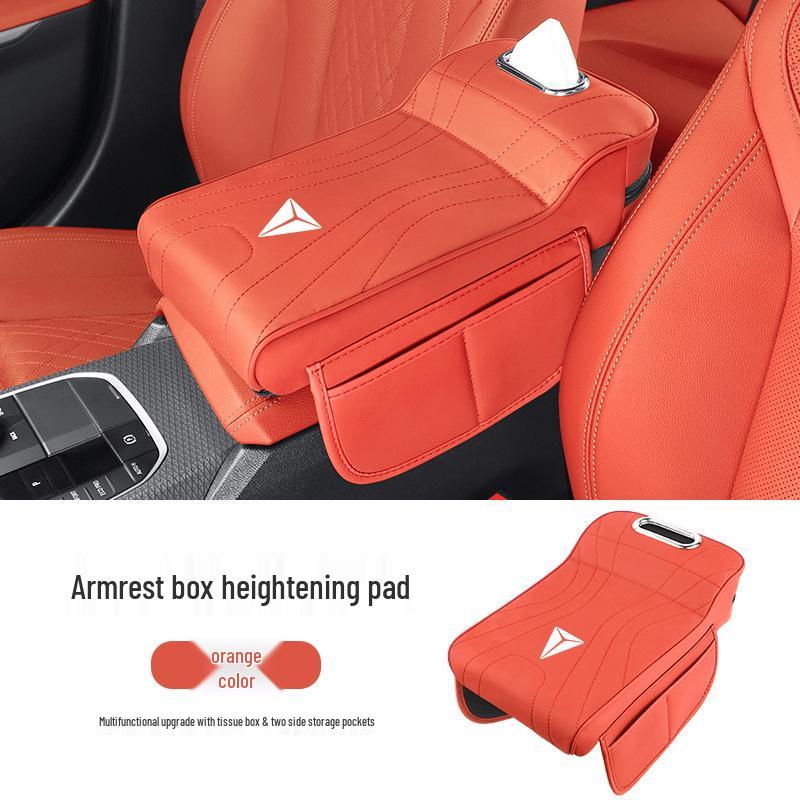 Armrest Box Elbow Rest Pad & Tissue Storage for Deepal S05, S07, L07, SL03, S09, G318, S7