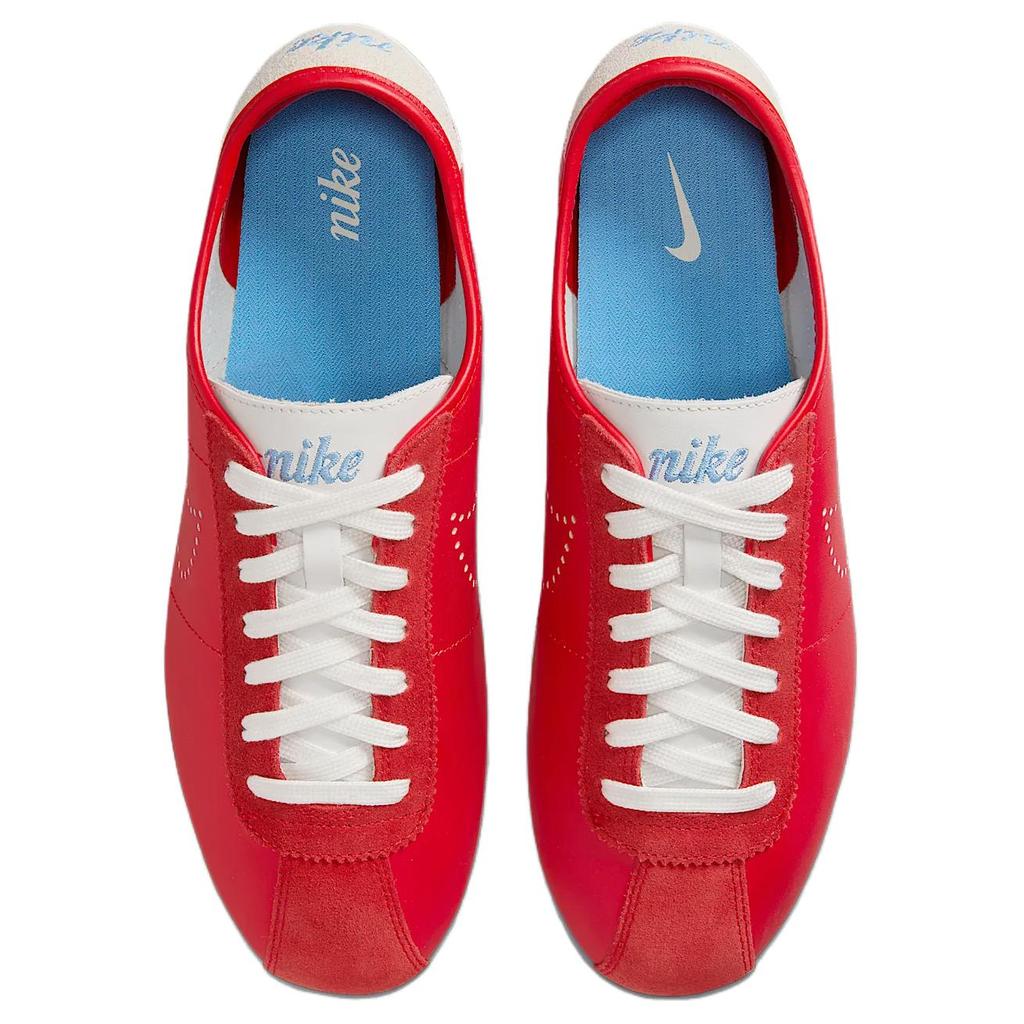 Nike Cortez Leather University Red Summit White Gum Medium Brown University Blue Women's Lifestyle Shoes HQ1841-600