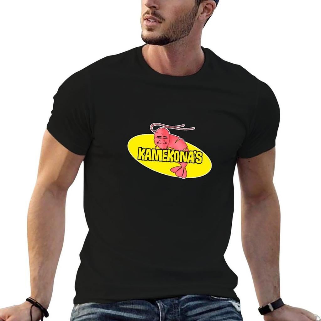 Kamekonas Shrimp Logo (Outline) Tshirt Casual Daily Graphic Tee