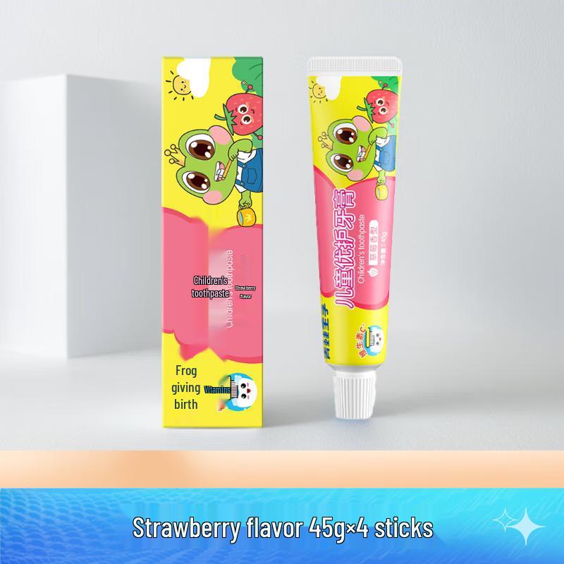 

Frog Prince Kids Strawberry Toothpaste Multi-Pack