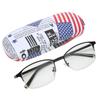 AntiBlue Light Lens Zoom Presbyopic Glasses Reading Glasses Unisex Elderly Glasses
