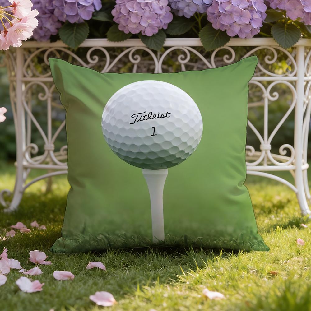 Brand T-TitleistT Cushion Cover Home & Car Dual-Scene Pillow Cover: Reversible for Premium Comfort