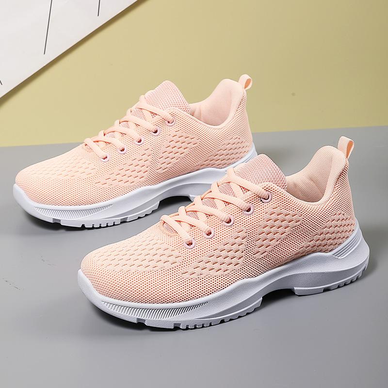 Spring/Autumn Men's Boat Shoes Sports Casual Shoes Women's Shoes Mother Shoes Walking Elderly Shoes Breathable Mesh Shoes