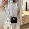 Internet celebrity mini butterfly chain small bag women 2025 summer new versatile foreign style shoulder messenger bag change bag