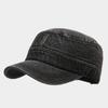 Vintage Baseball Hat Flat Top Cadet Cap Korean Peaked Cap  Men Women