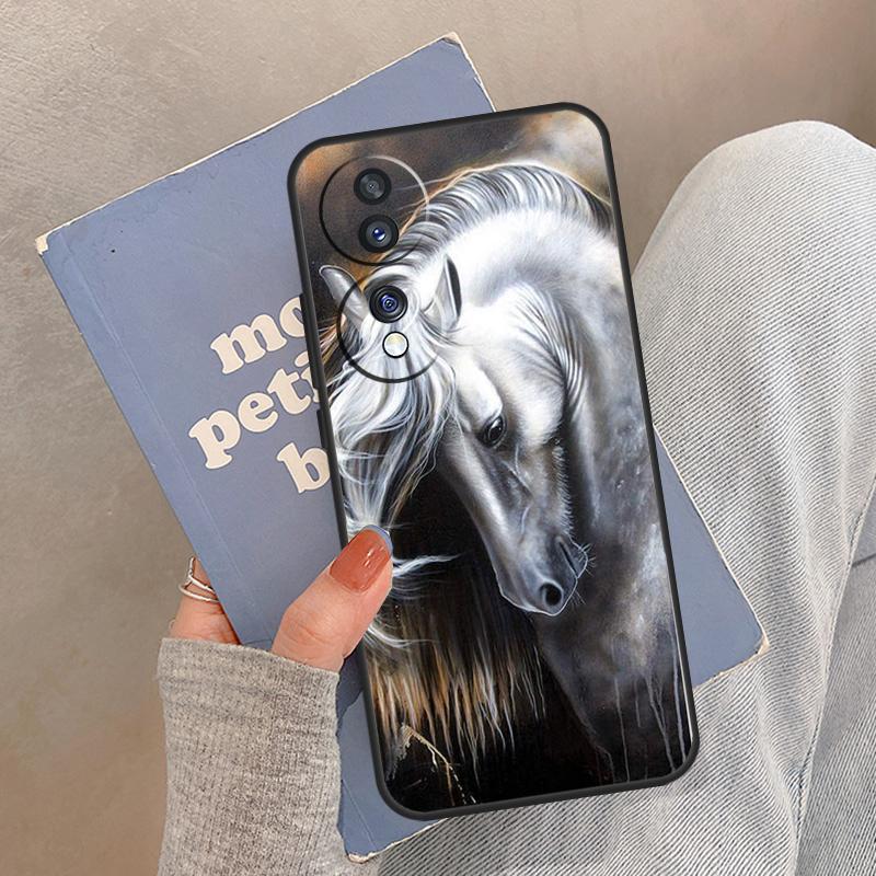 Domineering Cool Horse Case For Huawei Honor 70 50 X8 X9a Magic5 Lite P40 P20 P30 Pro P Smart 2019 Nova 9 Coque