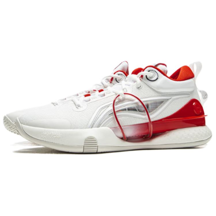 Li-Ning Speed 8 Premium White Red Men Sneakers ABAR071-1
