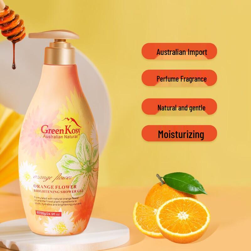 GreenKosy Orange Blossom Brightening Body Wash