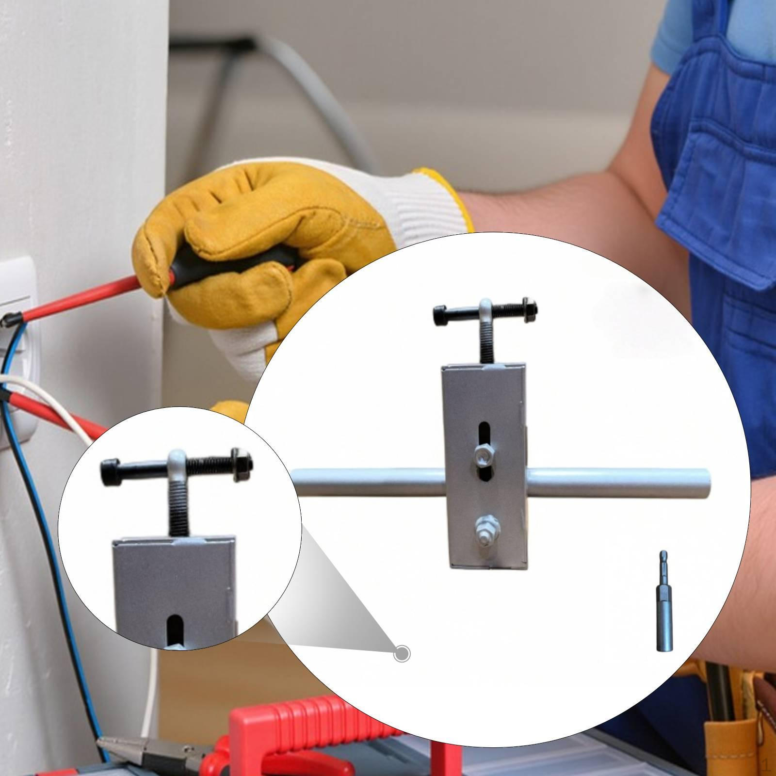 Wall Wiring Machine Automatic Stringing Electrical Wire Puller Compact Cable Pulling Tool for Without Wire