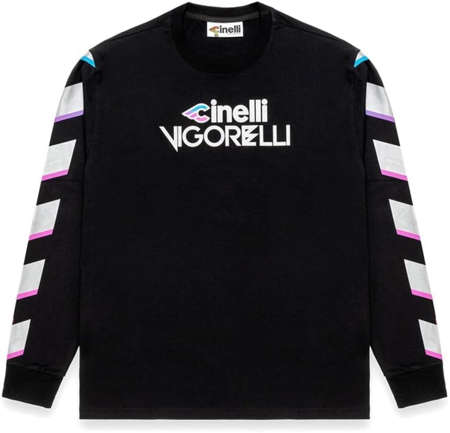 

Gruppo VIGORELLI Long Sleeve Black T-Shirt, чёрный