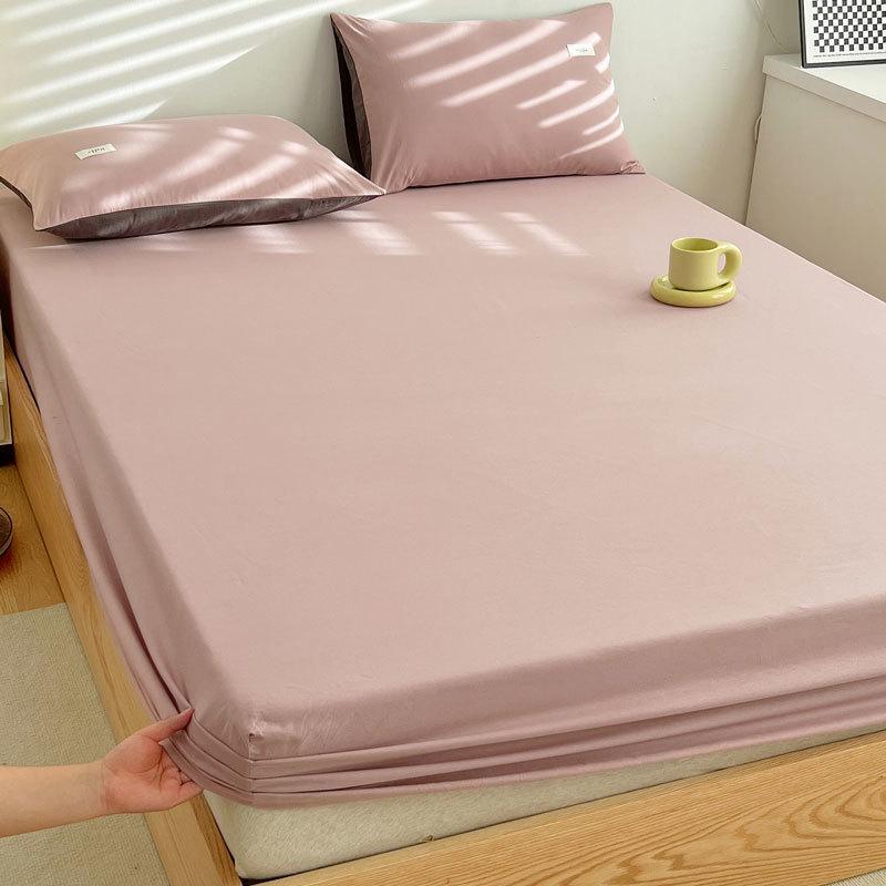 

Летний комплект постельного белья из трех предметов Lenzing Tencel Ice Silk с простыней на резинке и защитой для матраса 120x200cm Fitted Sheet