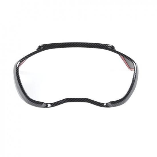 ABS Carbon Interior Dashboard Trument Cover Trim for Subaru Forester -24