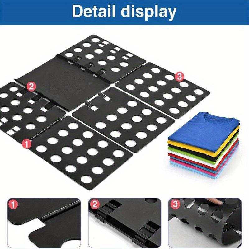 1pc Clothes Folding Board, Durable Quality Plastic Practical T Shirts Laundry Folder, Quick Clothing Folding Board, Clothes Holders