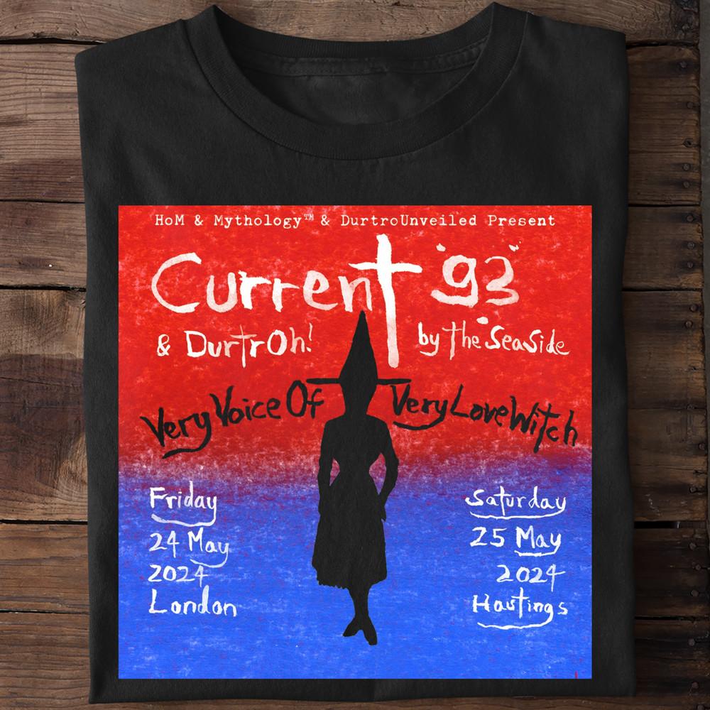 

Current 93 Tour 2024 Collection Gift For Fan S to 5XL T-shirt Unisex T-Shirt S