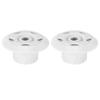 2PCS Pool Jet Nozzle 2 Inch 360 Degrees  Rotating Adjustable Massage Water Outlet Nozzle for Spa Swimming Pool