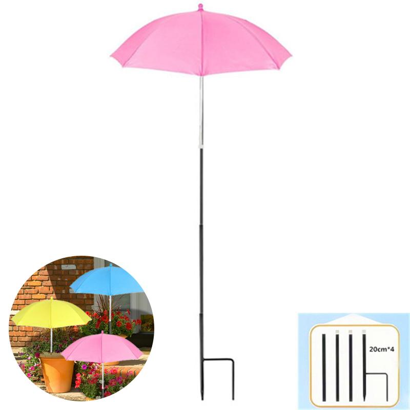 Upgraded Plant Umbrellas For Outdoor Plants, Adjustable Garden Shade Umbrella 26" Larger Plants Shade Cover