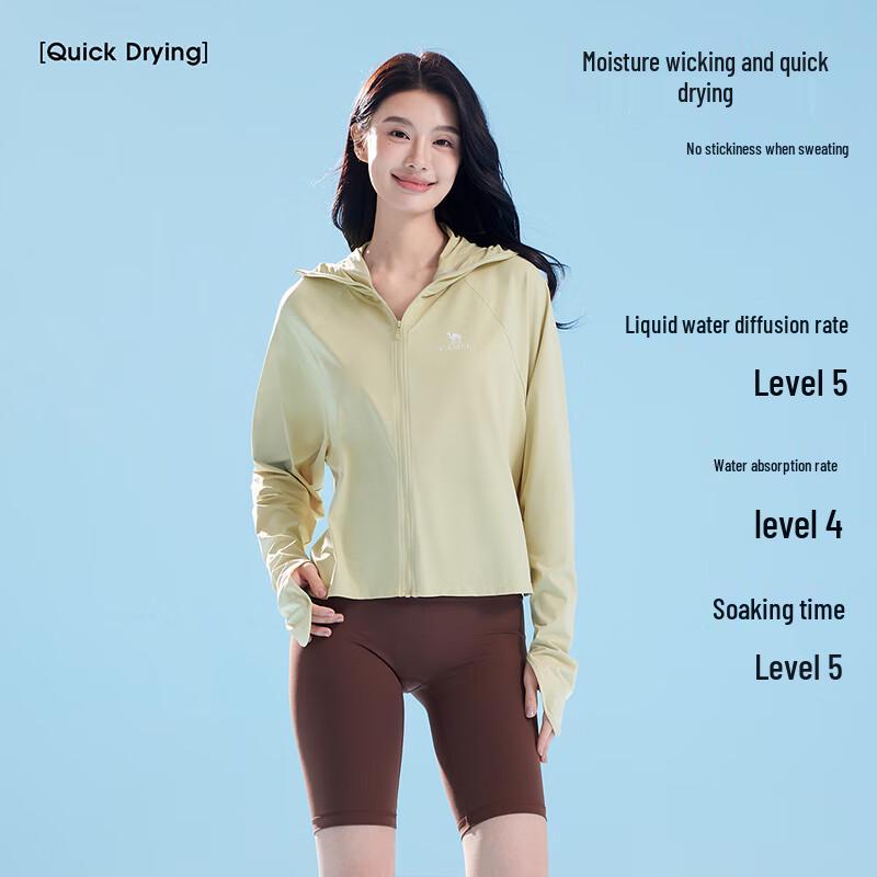 Camel Women's UPF50 Ice-Feel Sun Protection Jacket