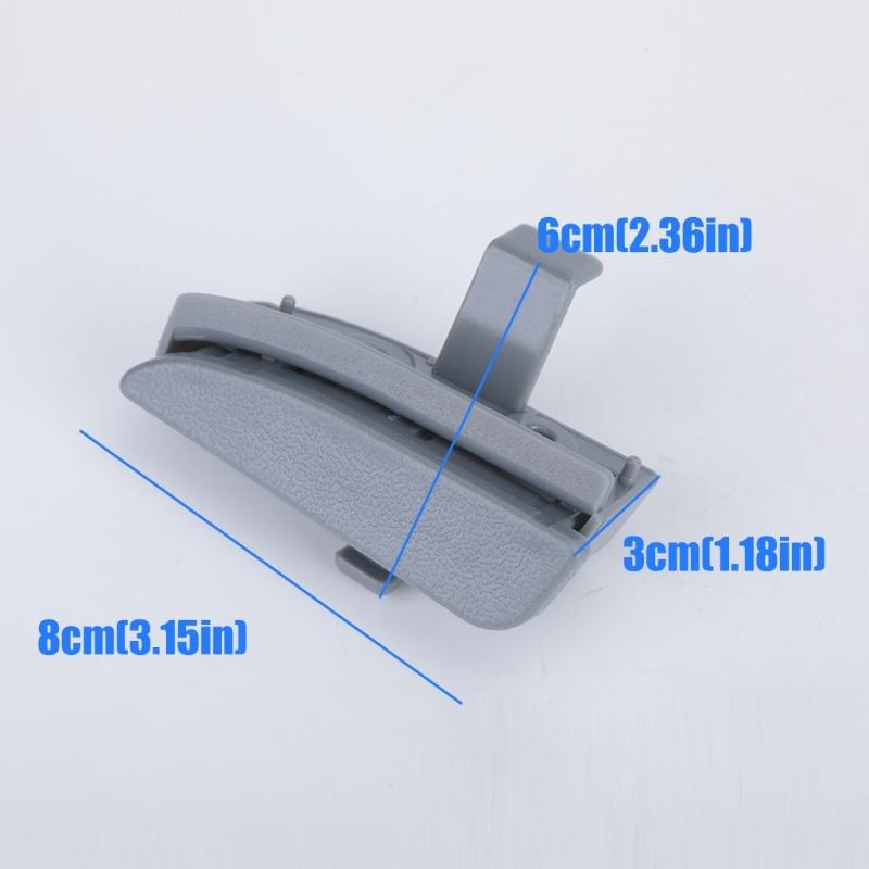 Center Console Lid Latches Replacement Part 58910AD030B0, ABS Armrest Component for Interior Repair, for 2005-2012, Single Piece Service Part