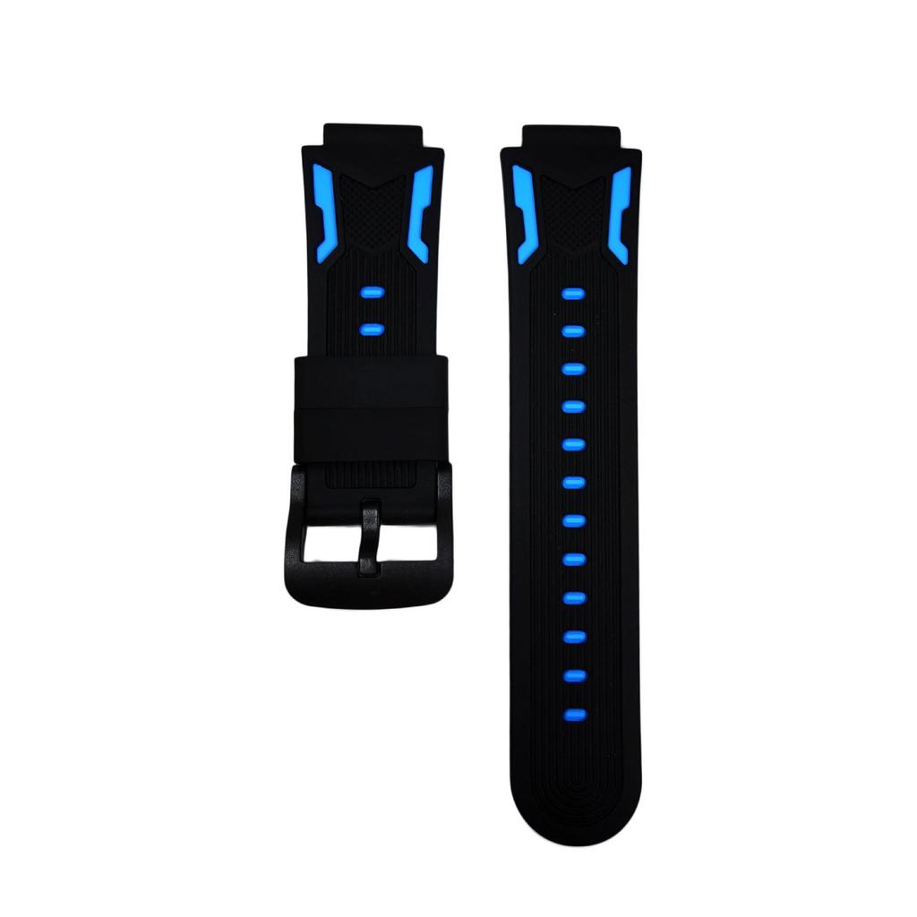 Kids' Silicone Smartwatch Strap, Universal Y-Shaped, Two-Color, 16mm Interface