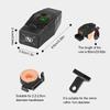36W Motorcycle Dual USB Charger Handlebar QC3.0 Fast Charging Waterproof 12V Phone Socket Adapter With Voltmeter Display Accessories