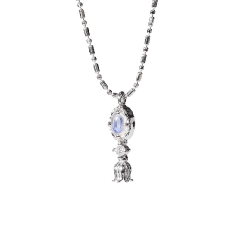 

tomorrowobject 24SS. misty night. necklace 02 silver (not plated)