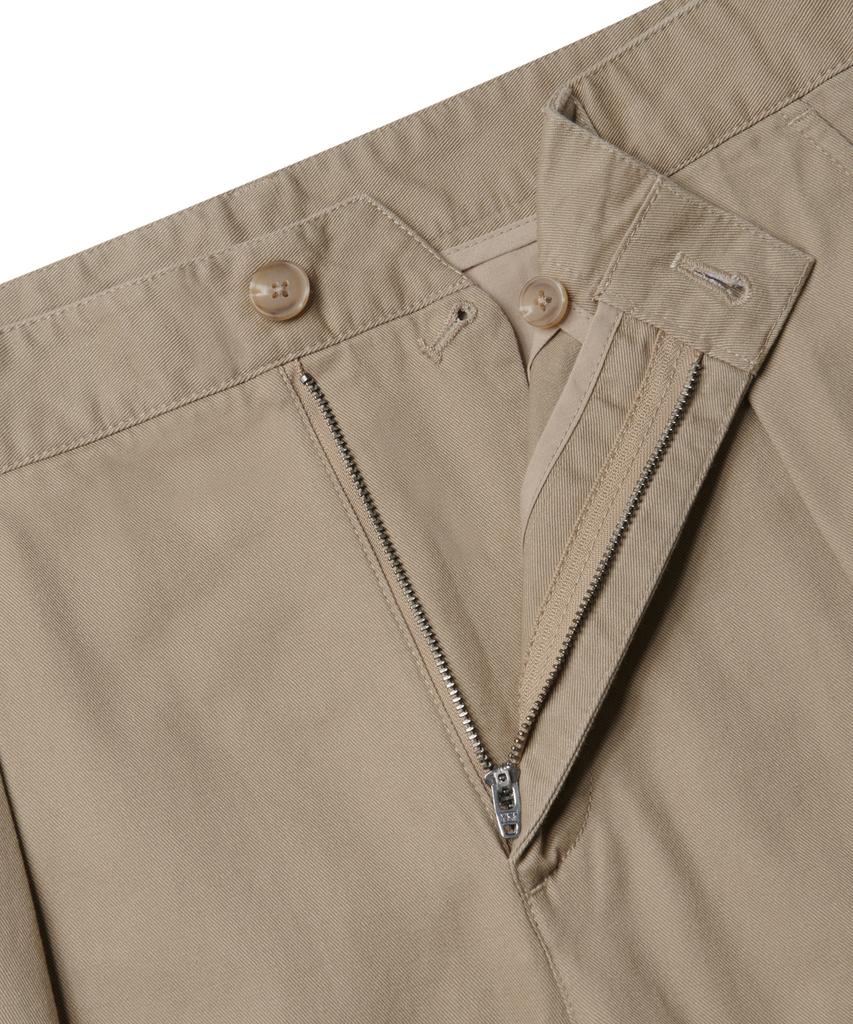 MUSINSA STANDARD Reverse One-Tuck Regular Fit Chino Pants [Beige]