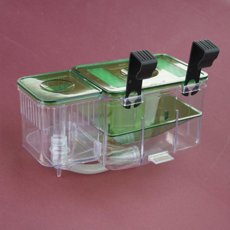 Aquarium Breeder Box for FishTanks Breeding Incubator Small Fish Hatchery Fish Spawning Box Separation Tanks