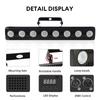 4IN1 DMX Wall Wash Lamp 8LED Stage Light Outdoor Waterproof LED Wall Washer DJ Disco Party Stage Light for Dance Bar Holiday