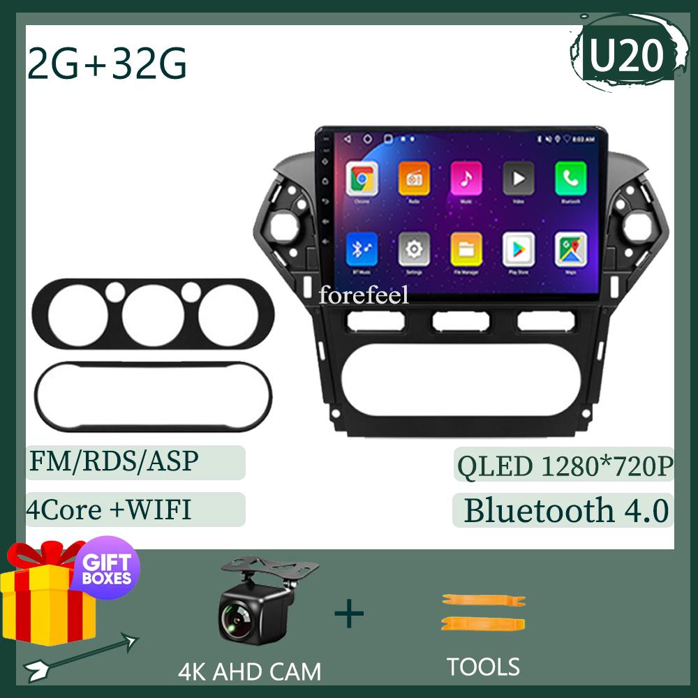 

Для Ford Mondeo 4 2010-2014 7862 Carplay Android Car GPS Мультимедийный экран Видео Радио Сенсорный QLED Экран Bluetooth Стерео DVD BT