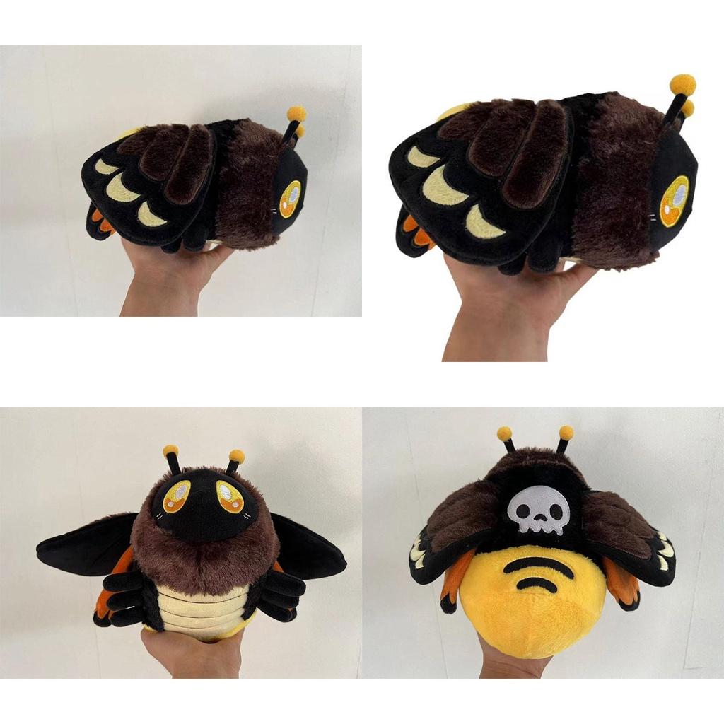 Death's Head Hawkmoth Plush Toy Crystal Ultra Soft 23cm Non-cartoon Animal Design