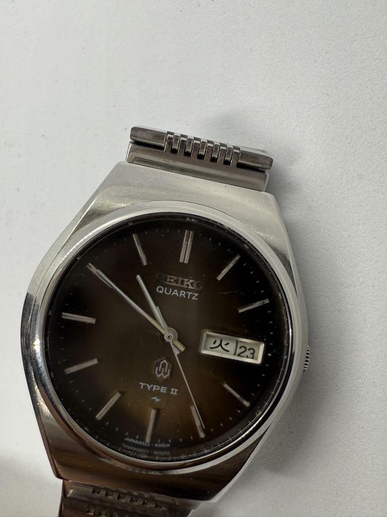 [USED] SEIKO Quartz Watch TYPE II Black