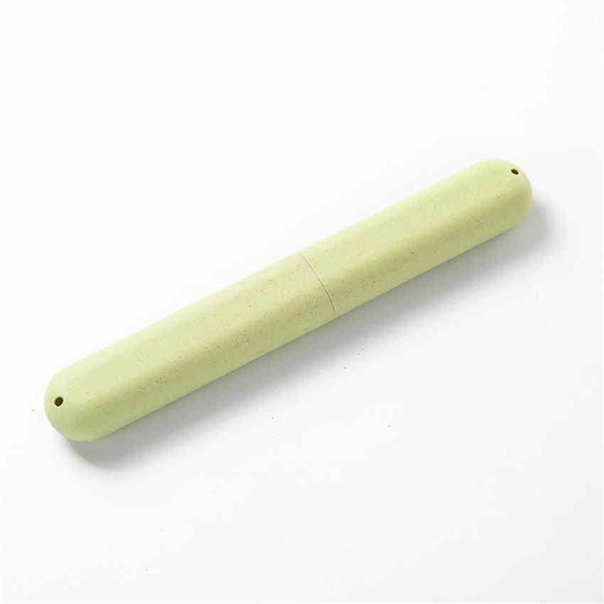 2PC Portable Travel Hiking Camping Toothbrush Holder Small Storage Box Protect Case Bathroom Accessory