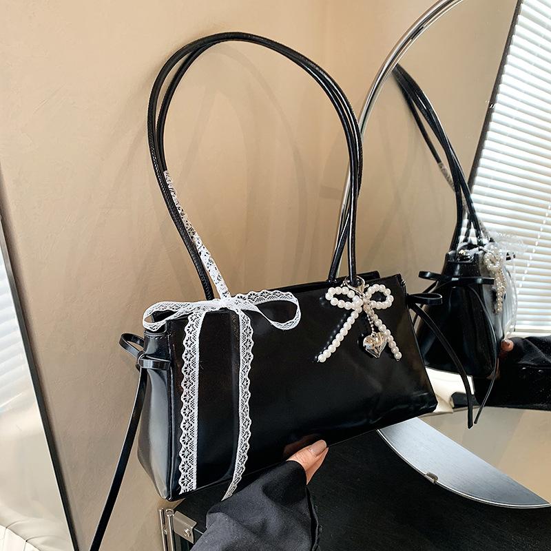 Large-capacity Bag Women's Spring and Summer Versatile New Niche Simple Shoulder Underarm Bag Pillow Bag