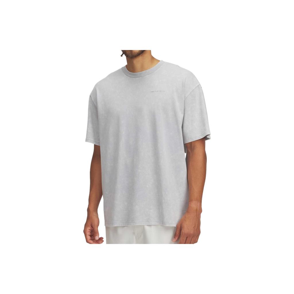 Under Armour Heavyweight UA Solid Loose Fit Short Sleeve T-Shirt Men Tops 6005463-011