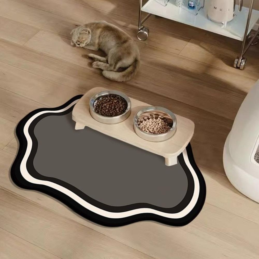 Thickened Cat Dog Placemat Multi-purpose Diatom Mud Floor Mat Soft Toilet Door Rugs  Living Room