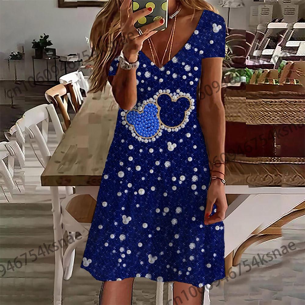 

Платья больших размеров с V-образным вырезом для женщин 4xl 5xl 6xl Шикарное и элегантное женское платье 2022 года, новый хит одежды для летних нарядов 8XL