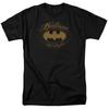 26 Batman LA Logo T Shirt Licensed Comic Book Tee Black Unisex T-Shirt