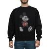 Disney Mens Walking Mickey Mouse Sweatshirt