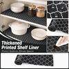 Thick Printed Shelf Liner for Kitchen Cabinet Shelves, Non- Drawer