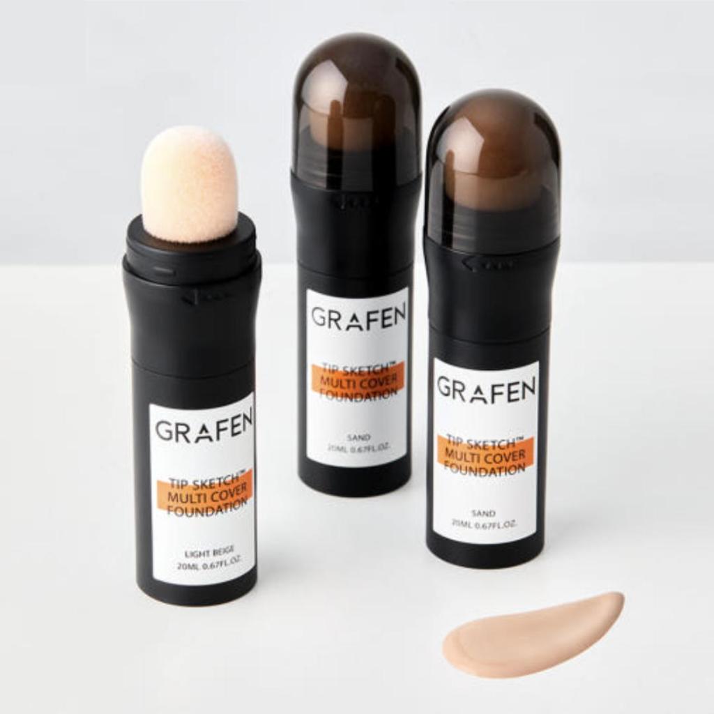 [GRAFEN] Tip Sketch Multi Cover Foundation 20ml SPF 50+