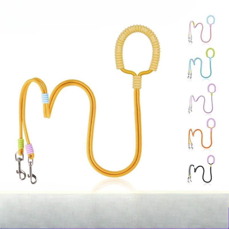 A Multi-purpose P-chain Dog Collar for Pets with Anti-breakaway Leash for Walking Dogs