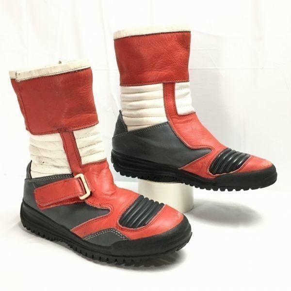 

Мотоботы BMW Сделано в Италии Красный Белый Черный Размер 37 (приблизительно. 23,0) Сапоги для верховой езды(ИСПОЛЬЗОВАЛ)