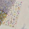 Iridescent Water Bubbles Shiny Stars Colorful 5D Nail Art Stickers Dreamy Water Drop Self Adhesive Decorations Manicure Decals