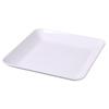 Wuhe White Melamine Square Serving Plate