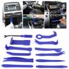 12 st Bilinredning Trim Dörrpanel Borttagning Instrumentbräda GPS Stereo Radio Bändsats Reparationsverktyg