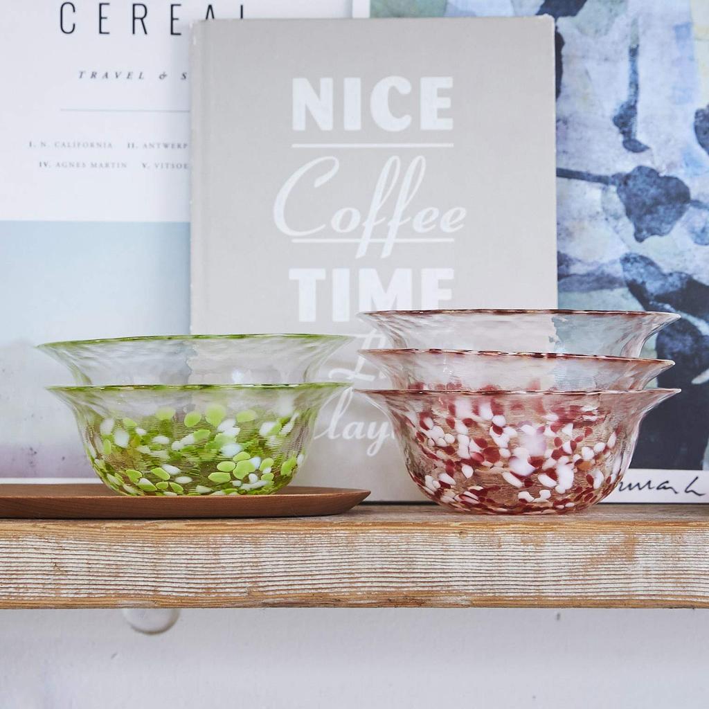 Aderia Tsugaru Glass Salad Akari Apple Made In Stylish Glass Perfect for Cooking or As a Kitchen Perfect for or Any A Perfect Gift for Couples or