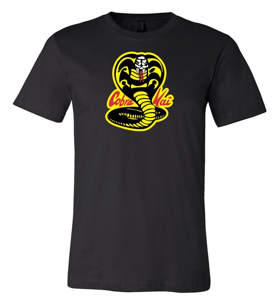Футболка Cobra Kai с большим логотипом Cobra, 6 размеров: детский средний - взрослый 6XL!! 3XL
