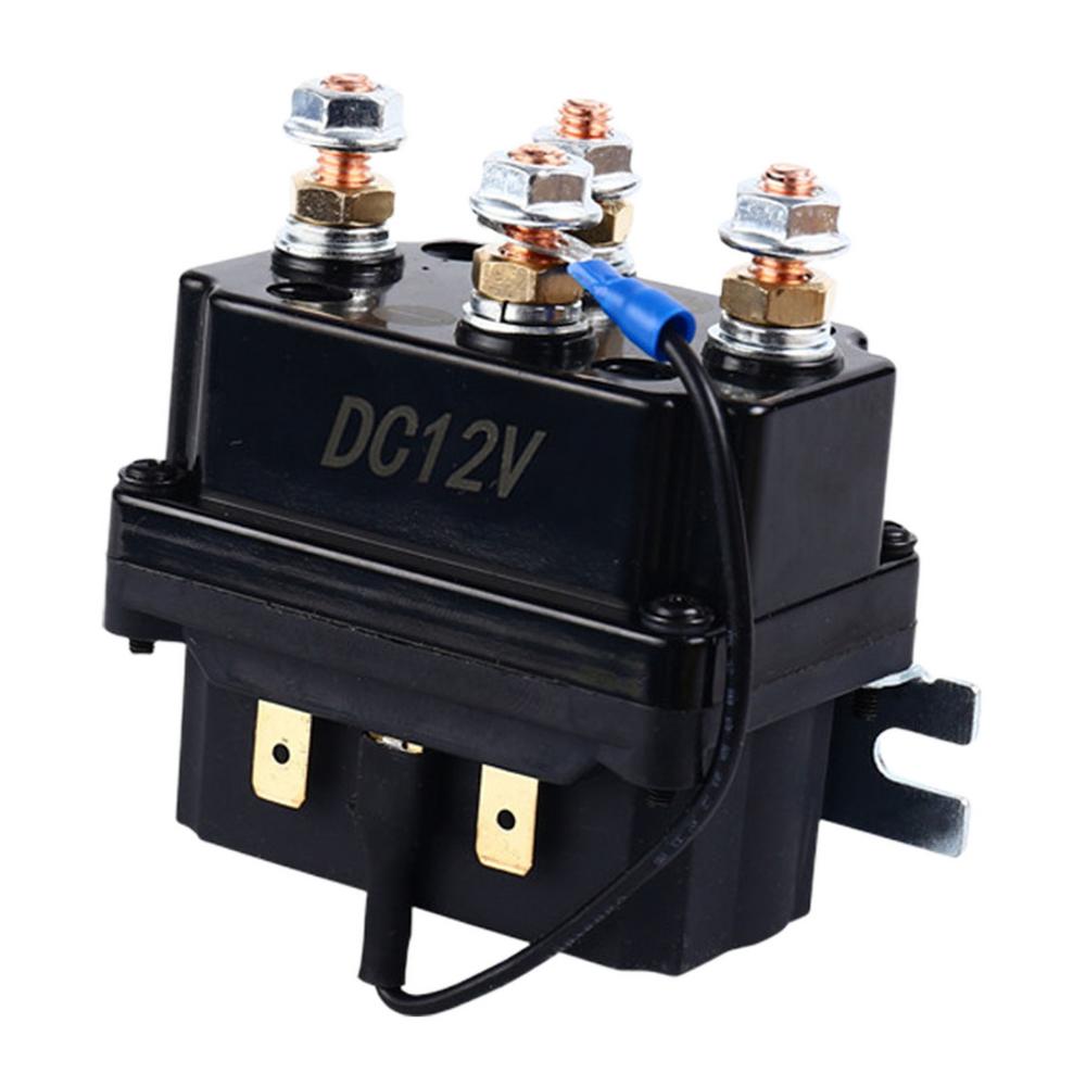 Winch Solenoid Relay Kit Practical Winch Solenoid Winch Control Box Sturdy Electric Winch Relay Automotive Relays Kit For Cars