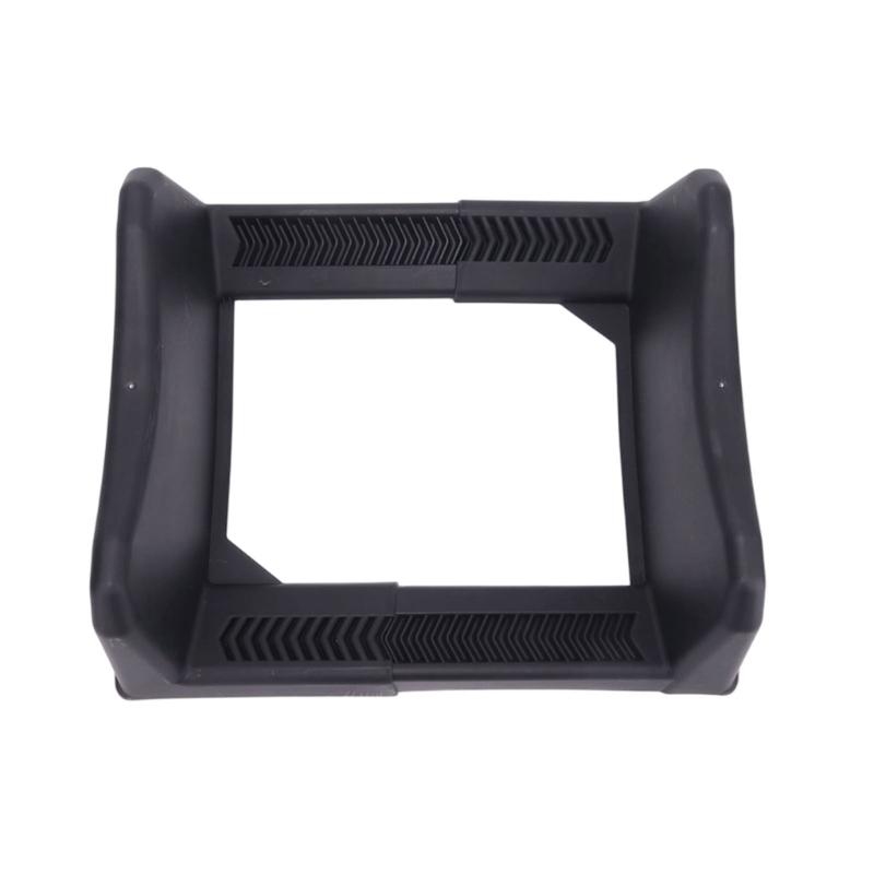Lightweight Plastic Tire Display Stand, Open Frame Base for Automotive Shops, Storage Areas, and Home Garage Use