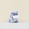 And Playful Stylish Plush Dog Keychain With Glasses Ideal For Personalizing Bags Keys And
